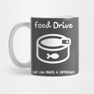 Food drive - One can makes a difference Mug